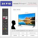 VEZZER - VEZZER 24F1D チューナーレス テレビ 24インチ 720P